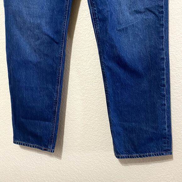 J.Crew Jean Women Size 32 Tall Blue High-Rise Straight-Leg Button-Fly NWT - Picture 6 of 12